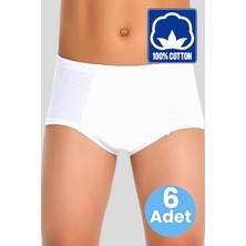 Uniquetrenders Erkek Çocuk Pamuklu Slip Külot 6'lı Paket