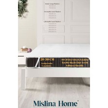 Mislina Home Wellsoft Sıvı Su Geçirmez Ped Dört Köşe Lastikli Tek Çift Kişilik Yatak Koruyucu Sessiz Alez