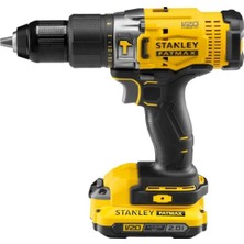 Stanley 18V 2.0AH V20 Çift Akülü Darbeli Matkap SCD718D2K