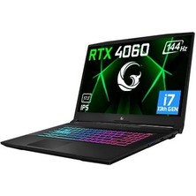 Game Garaj Slayer3 7XL-4060 C2 I7-13700H 32GB 1tb SSD RTX4060 17.3" Fhd IPS 144Hz Free Dos Dizüstü Bilgisayar, Çanta Hediyeli