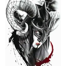 Petek Aksesuar Malefiz Geçici Dövme Tattoo