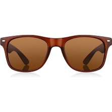 POLO55 Xed Wayfarer Kahverengi Kadın Güneş Gözlüğü