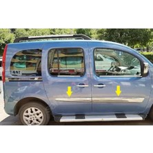 Emtek Renault Kangoo Krom Yan Kapı Çıtası 4 Kapı 2008-2011 Arası Paslanmaz Çelik