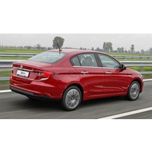 Emtek Fiat Egea Sedan Uyumlu Krom Stop Kaşı 3 Parça 2015 ve Üzeri Paslanmaz Çelik