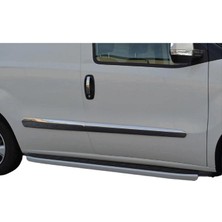 Emtek Fiat Doblo Krom Yan Kapı Çıtası 4 Kapı 2010 Üzeri P. Çelik