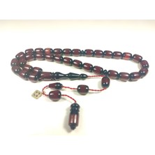 İskeçe Tesbih Junaid Hassan Usta Eseri Çift Zımpara Çift Cila Taş Gibi Alman Faturan Sertifikalı 5897