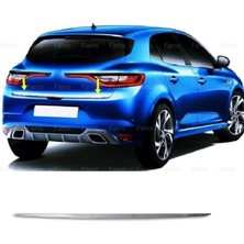 Emtek Renault Megane 4 Hb Krom Bagaj Alt Çıtası 2016 Üzeri P. Çelik