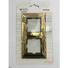 Viko Trenda Metal Gold  Çerçeve