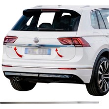 Emtek Vw Tiguan Krom Bagaj Çıtası 2016 ve Üzeri Uyumlu Paslanmaz Çelik