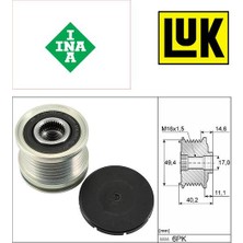 Alternator Kasnağı Rulmanlı Caddy 4 Golf 7-8 Passat B6 B7 B8 T5 T6 Skoda Seat 1,6 2,0 Tdi 535012410 Ina