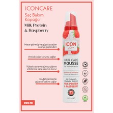 Icon Care Saç Bakım Köpüğü Mılk Ptoteın & Raspberry