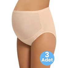 Uniquetrenders Kadın Pamuklu Esnek Hamile ve Lohusa Külot 3'lü Set