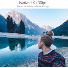 Akaso V50X Native 4K30FPS Wifi Aksiyon Kamerası - 64GB Microsd ile