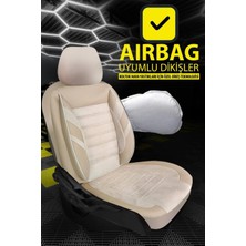 Jet Garaj Toyota Corolla 07+ 2007-2013UYUMLU Oto Koltuk Kılıfı Confort Serisi - Ekstra Bej