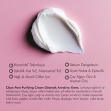 Organixlab Clean Pore Gözenek Arındırıcı Krem I Gözenek Sıkılaştırıcı I Karma Ve Yağlı Ciltler 50 ml