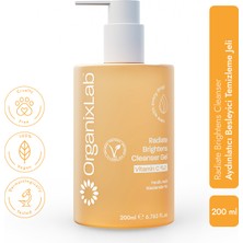 Organixlab Radiate Brightens C Vitaminli Aydınlatıcı Yüz Temizleme Jeli I Tüm Cilt Tipleri 200 ml