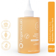 Organixlab Radiate Brightens C Vitaminli Aydınlatıcı Tonik I Cilt Tonu Eşitleyici | Tüm Cilt Tipleri 200 ml