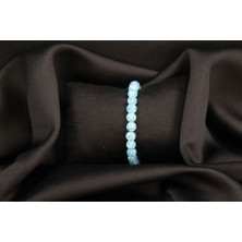 Alina Jewelry Çarpıcı Şeffaf Necef Bileklik Zarif, El Yapımı ve Günlük Kullanım Için Doğal Kristal Güzelliği