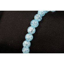 Alina Jewelry Çarpıcı Şeffaf Necef Bileklik Zarif, El Yapımı ve Günlük Kullanım Için Doğal Kristal Güzelliği