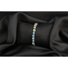 Alina Jewelry Doğal Termal Kuvars Bileklik Enerji Dengesi ve Şifa Için Hakiki Değerli Taş Takı
