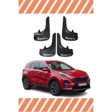 Narnuga Kia Sportage Sports Yazılı 4'Lü Tozluk Çamurluk Paçalık