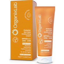 Organixlab Güneş Koruyucu Etkili Nemlendirici Yüz Kremi - Uva ve Uvb Etkili Spf 50 Güneş Kremi 75 ml