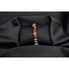 Alina Jewelry Sertifikalı Doğal Akik Taşı Bileklik – Enerji Dengeleyici ve Ruhsal Güç Kaynağı