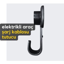 Evoşarj Elektrikli Araç Şarj Kablosu Tutucusu Tip2