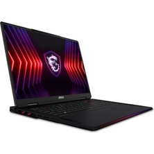 Msı Raıder 18 Hx Intel Core I9 14900HX 128GB 1tb SSD RTX4080/12GB Windows 11 Home 18" Uhd+ Taşınabilir Bilgisayar A14VHG-465TR-A20 & Anzar Mouse