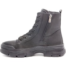 Lider Shoes Lider Ppt 8893 Siyah Kadın Bot