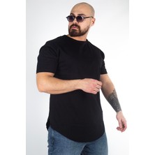 Slim Fit Oval Kesim T-Shirt