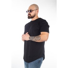 Slim Fit Oval Kesim T-Shirt