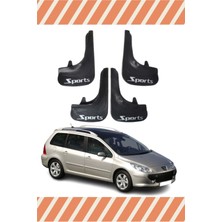 Narnuga Peugeot 307 Stw Tüm Kasalar Sports Yazılı 4'lü Tozluk Çamurluk Paçalık