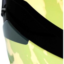 Zeus ZS-913 B6F Yellow Green Kapalı Kask