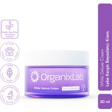 Organixlab White Deluxe Leke Karşıtı Krem I Beyazlatıcı Krem I Arbutin Krem 50 ml