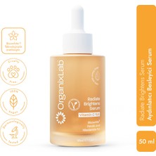 Organixlab Radiate Brightens C Vitaminli Aydınlatıcı Serum I Cilt Tonu Eşitleyici | Tüm Cilt Tipleri 50 ml