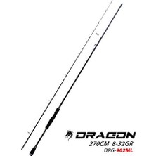 Fujın Dragon DRG-902ML 270CM 8-32GR Spin Kamışı