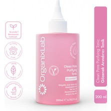 Organixlab Clean Pore Gözenek Arındırıcı Tonik Bha Gözenek Sıkılaştırıcı I Karma Ve Yağlı Ciltler 200 ml