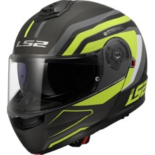 Ls2 Strobe 2 Phantom Mat Tıtanıum-Neon Sarı Kask