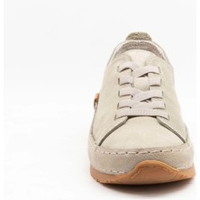 Freefoot 233026 Gri Nubuk Kadın Ayakkabı