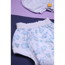 Baby Hola Babyhola 15-20KG Yıkanabilir Yüksek Emici Lüks Alıştırma Külodu 2'li Mavi Dinozor Desen 1530