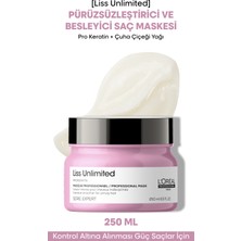 L'oreal Professionnel Serie Expert Liss Unlimited Elektriklenme Karşıtı ve Yoğun Yumuşaklık Veren Maske 250 ml