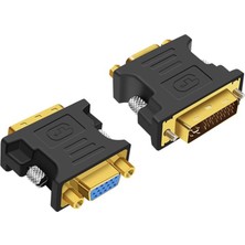 VegGieg DVI 24+5 To VGA Dönüştürücü Çevirici Adaptör