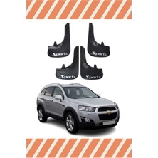 Narnuga Chevrolet Captiva Sports Yazılı 4'lü Tozluk Çamurluk Paçalık