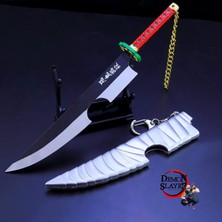 Geekland Demon Slayer Anime Uzui Tengen Kılıcı Katana 20CM Pvc Standlı | Anime Severler Için