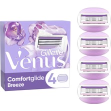 Gillette Venus Comfort Glide Breeze 4 Adet Yedek Başlık