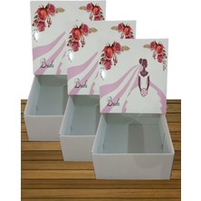 Çeyiz Sandığı Gelin Damat Kutusu Sandık Kolisi 3lü 0123