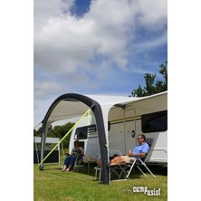 Campasist 4 Mtr Yeni Model Havalı Karavan Tentesi AIR-400 - Açık (Yan ve Ön Perdeler Hariç)