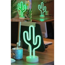Ciyu Kaktüs Neon Lamba