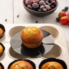 Nostik Muffin Kağıdı 5 cm Siyah